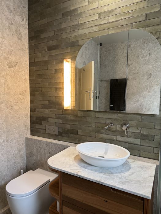 Custom bathroom fit-out by JALBAR Constructions, Lake Macquarie